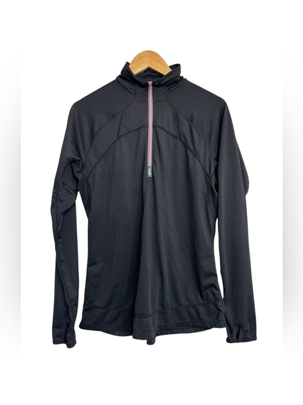 MEC Black Quarter Zip Performance Pullover Athleisure XL